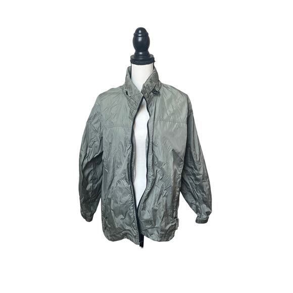 Eddie Bauer Women's Nylon Packable Lightweight Hooded Jacket Size Large - Picture 2 of 12